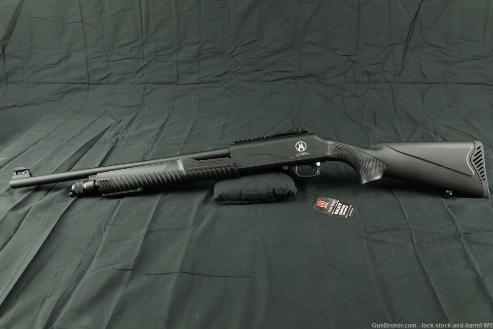 Anubis Armaments VEZiR Arms Carrera VPA-ST Black Tactical 12GA Shotgun 20”-img-8