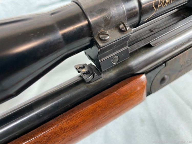 Vintage H&R Topper 158 Single Shot .22 Remington Jet + Scope RARE!  (ks) -img-17