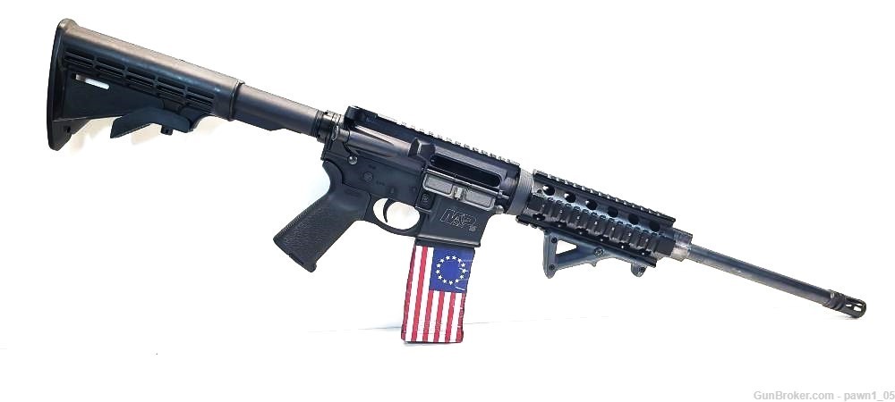 Smith & Wesson M&P 15 Semi Auto 5.56 Rifle W/ Flag Mag-img-0