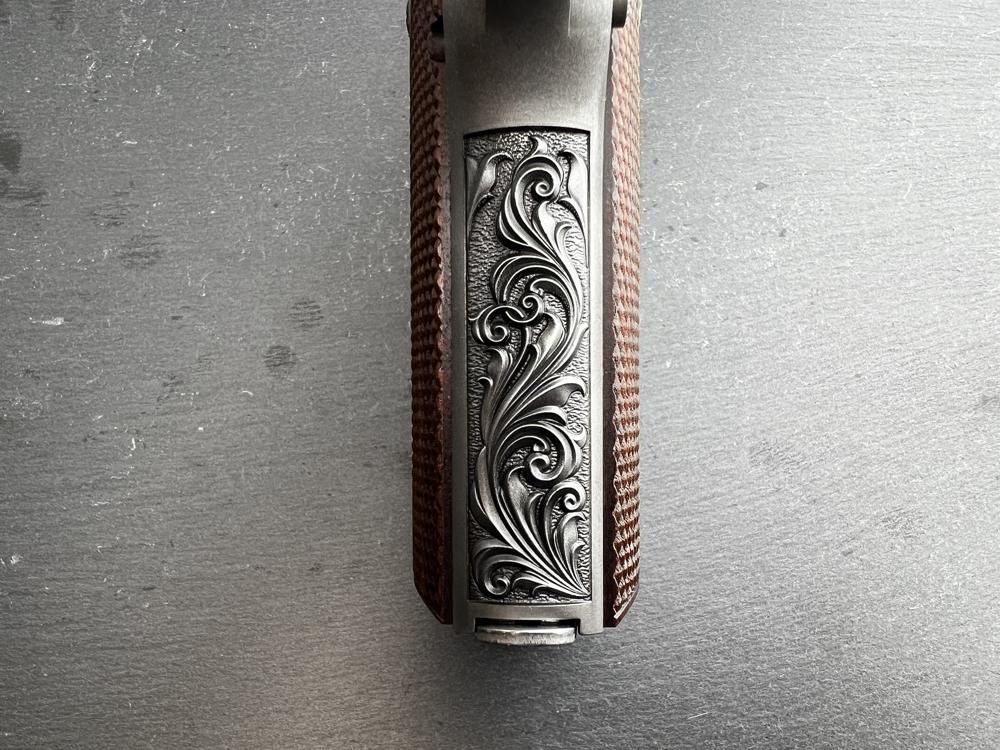 FACTORY 2ND - Colt 1911 Custom Engraved Regal by Altamont .38 Super-img-4