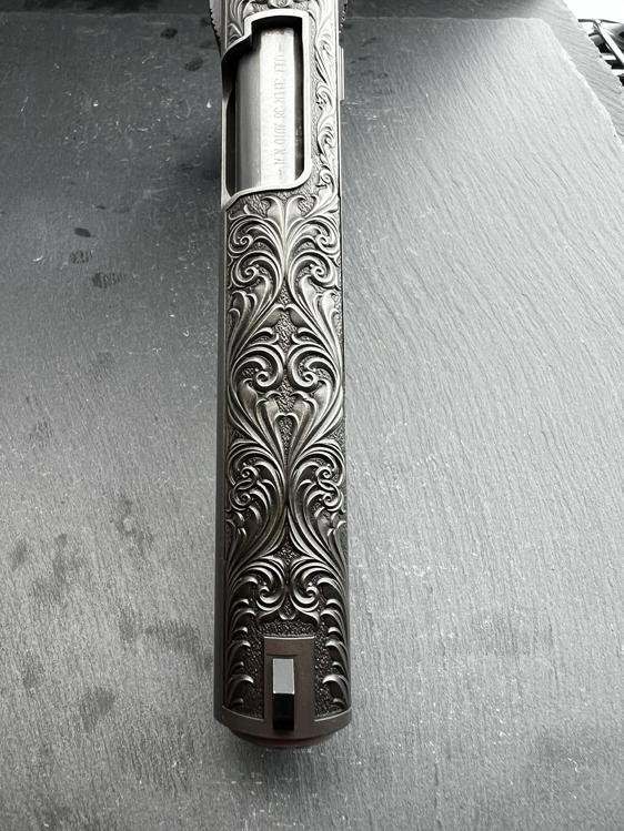 FACTORY 2ND - Colt 1911 Custom Engraved Regal by Altamont .38 Super-img-12