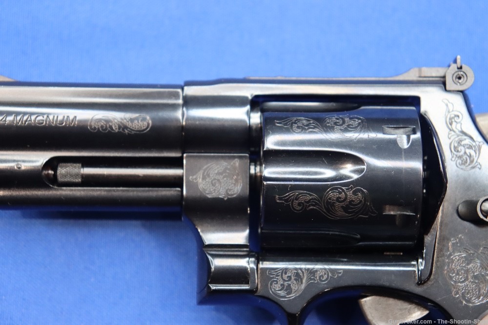 Smith & Wesson Model 29 Deluxe Revolver 44MAG ENGRAVED S&W 44 Mag 4" Blued-img-3