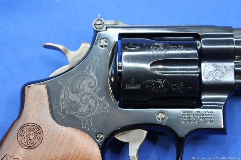 Smith & Wesson Model 29 Deluxe Revolver 44MAG ENGRAVED S&W 44 Mag 4" Blued-img-11