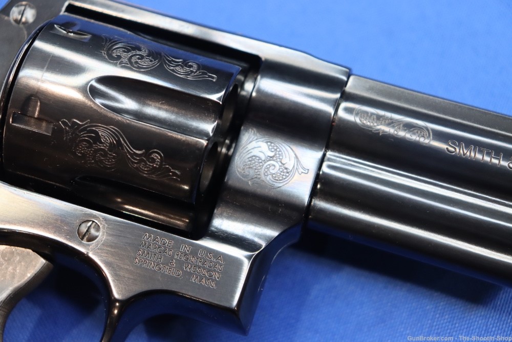Smith & Wesson Model 29 Deluxe Revolver 44MAG ENGRAVED S&W 44 Mag 4" Blued-img-22