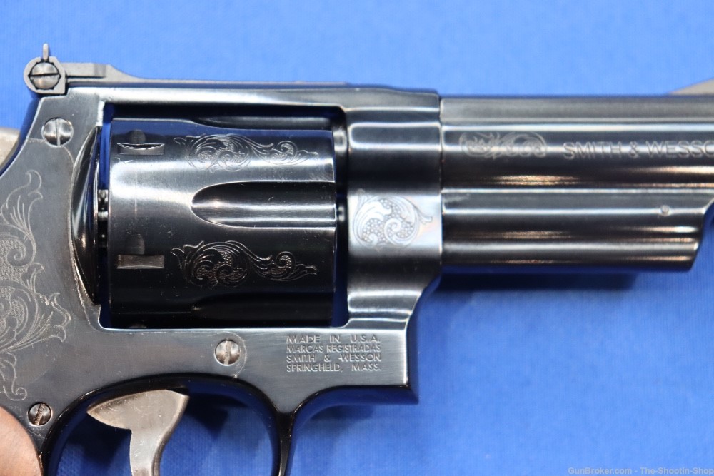 Smith & Wesson Model 29 Deluxe Revolver 44MAG ENGRAVED S&W 44 Mag 4" Blued-img-10