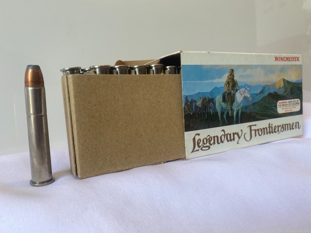 NEW OLD STOCK - Winchester Legendary Frontiersmen 38-55Win 255gr Soft Point-img-5