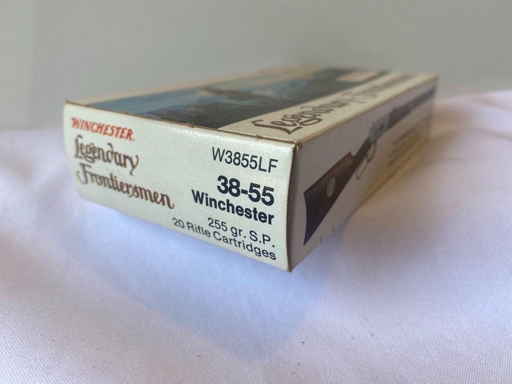NEW OLD STOCK - Winchester Legendary Frontiersmen 38-55Win 255gr Soft Point-img-1