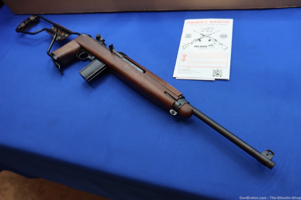 Inland Mfg Model M1 Carbine PARATROOPER Rifle 30 Carbine 15RD 18" Semi Auto-img-21