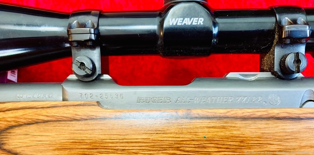 RARE Ruger 77/22 All Weather 22 WMR 22 Magnum -img-8