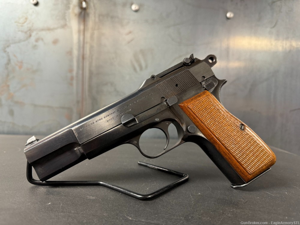 1968 Browning Hi Power T-Series Tangent Sight-img-0
