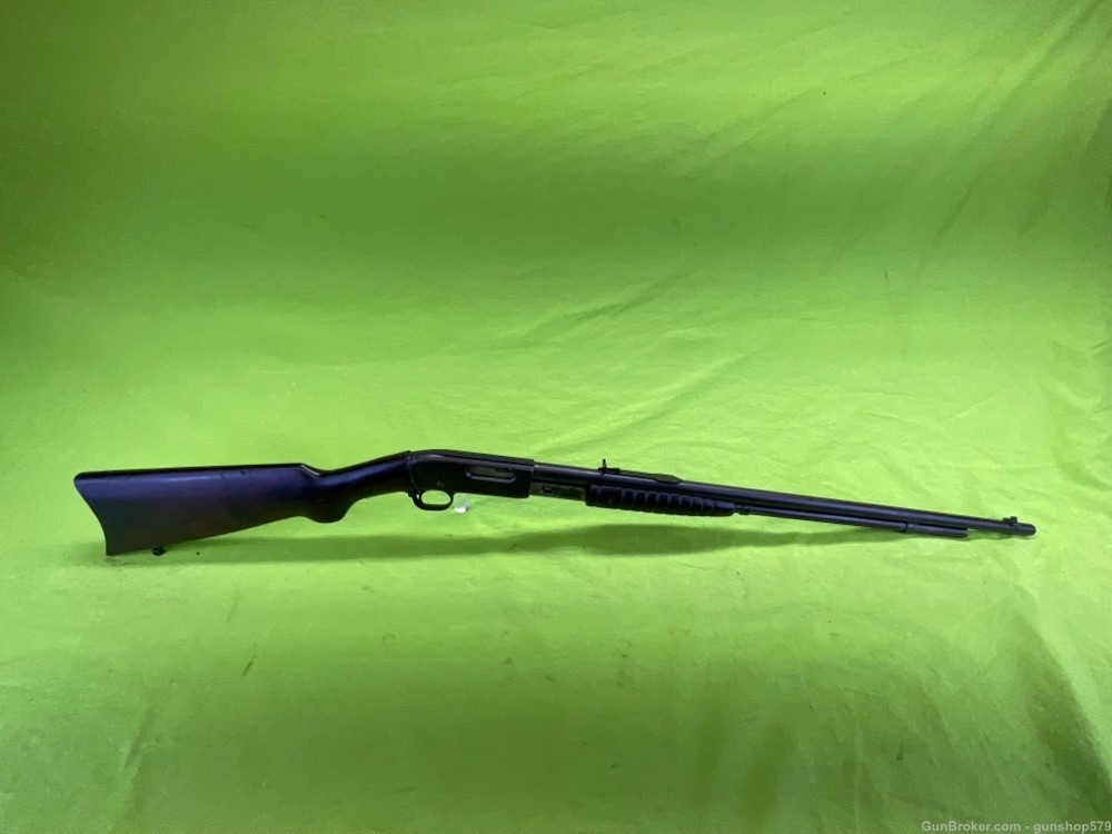 Remington Model 25 Pump Action 25 WCF 25-20 Winchester Grooved For Scope-img-0