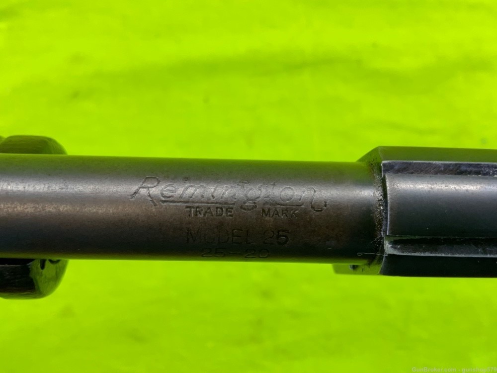 Remington Model 25 Pump Action 25 WCF 25-20 Winchester Grooved For Scope-img-31