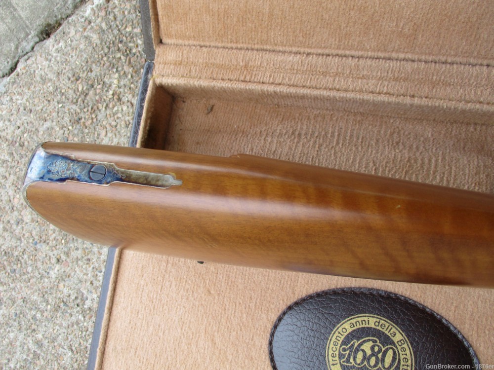 Beretta 1680-1980 Commemorative Black Powder Percussion O/U 12ga Shotgun -img-16