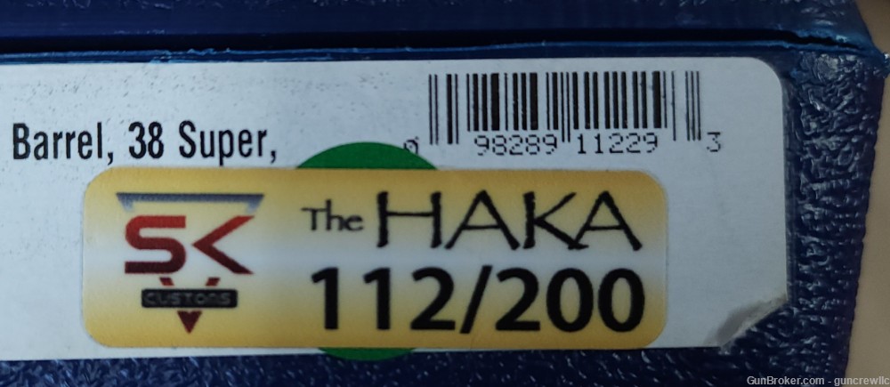 Colt SK Customs THE HAKA Blued 24K Gold Polynesian 38 Super Layaway-img-1