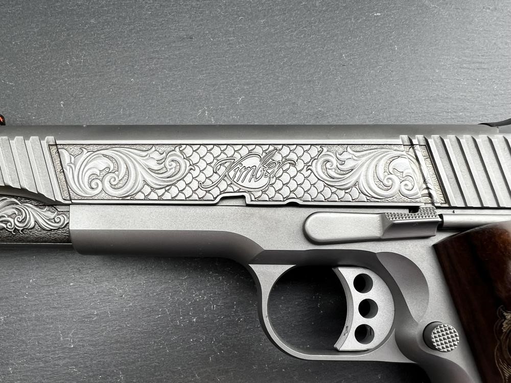 FACTORY 2ND - Kimber 1911 Custom Engraved Royal Snake Scale by Altamont-img-2