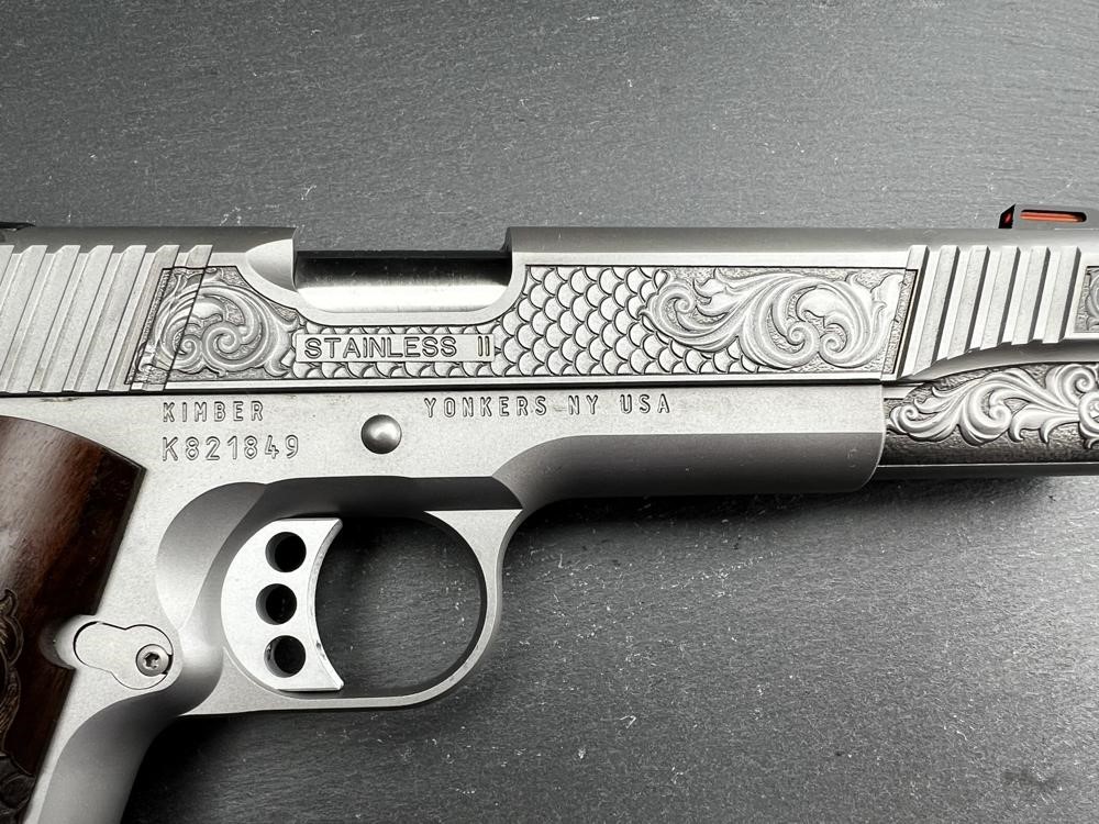 FACTORY 2ND - Kimber 1911 Custom Engraved Royal Snake Scale by Altamont-img-8