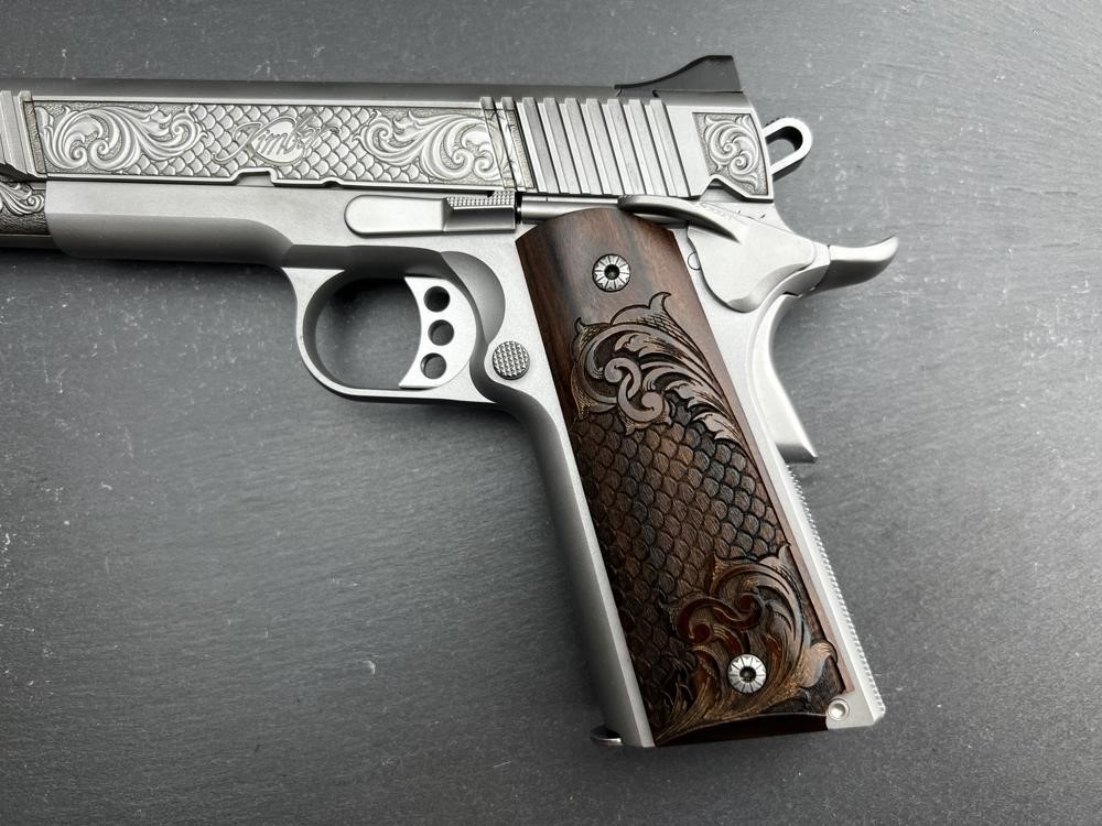 FACTORY 2ND - Kimber 1911 Custom Engraved Royal Snake Scale by Altamont-img-4