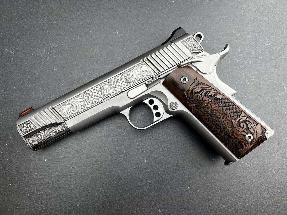 FACTORY 2ND - Kimber 1911 Custom Engraved Royal Snake Scale by Altamont-img-11