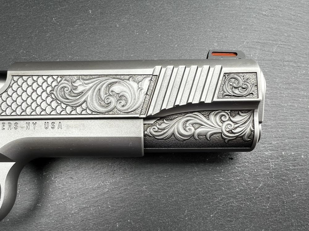 FACTORY 2ND - Kimber 1911 Custom Engraved Royal Snake Scale by Altamont-img-7