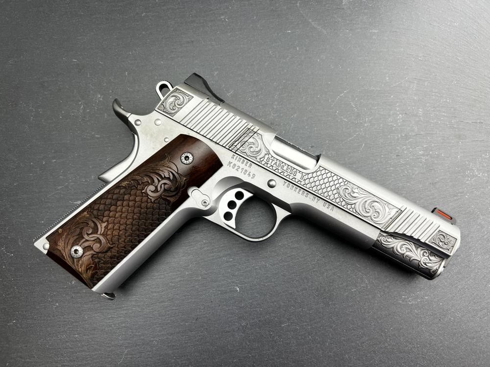 FACTORY 2ND - Kimber 1911 Custom Engraved Royal Snake Scale by Altamont-img-12