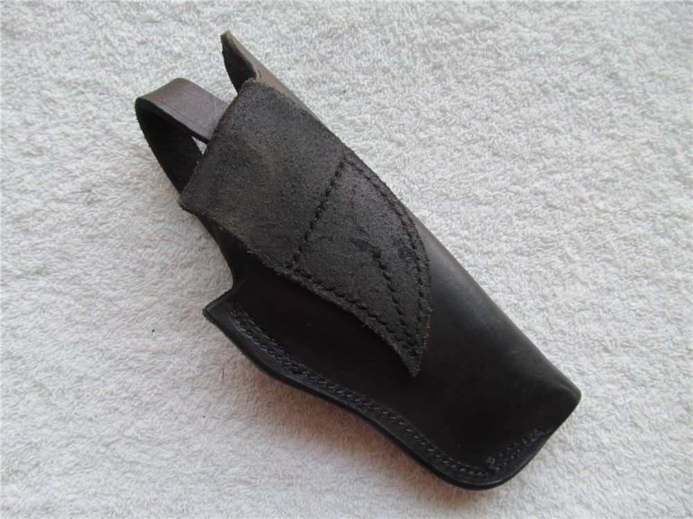 Leather Holster for S&W 4" Model 10-img-1