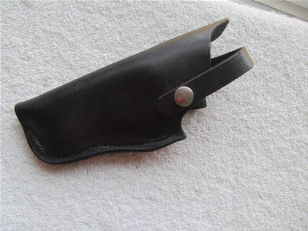 Leather Holster for S&W 4" Model 10-img-0
