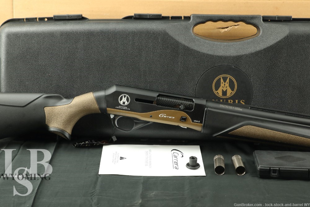 Anubis Armaments VEZiR Arms Carrera VSA-S 12GA 3” Brown Hunting Shotgun 28”-img-0
