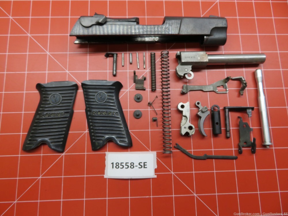 Ruger P89DC 9mm Repair Parts #18558-SE-img-0