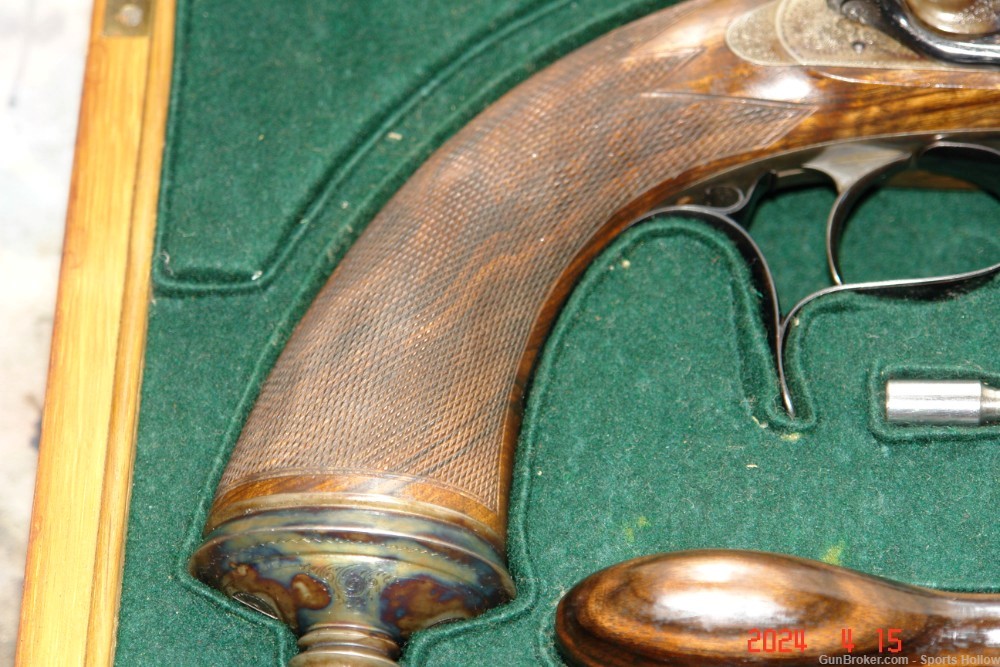 Rare Gastinne-Renette Dueling Pistols 44 Russian Pristine condition  -img-4