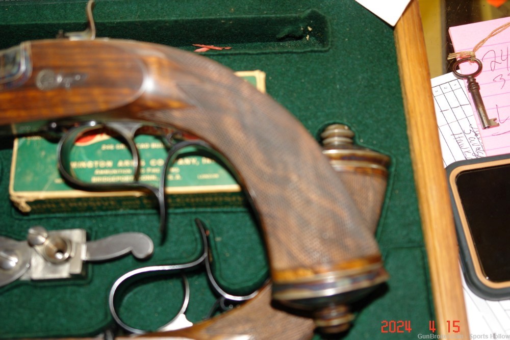 Rare Gastinne-Renette Dueling Pistols 44 Russian Pristine condition  -img-16