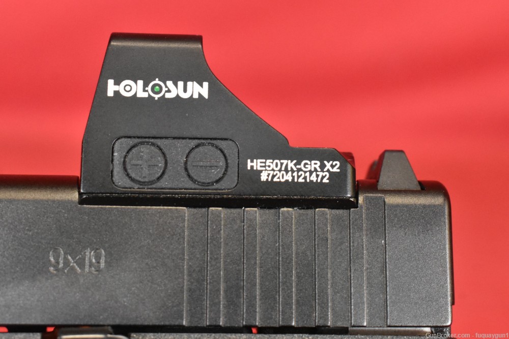 Glock 43X MOS Holosun 507K Green Dot Sight G43X 43X-43X-img-17