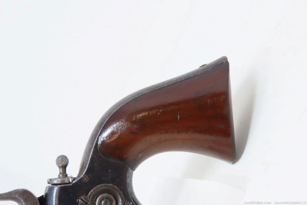 Antique Post-CIVIL WAR COLT Model 1855 “ROOT” Side-Hammer POCKET Revolver  -img-17