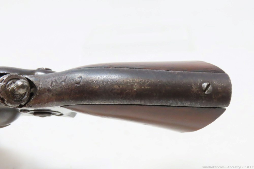Antique Post-CIVIL WAR COLT Model 1855 “ROOT” Side-Hammer POCKET Revolver  -img-6