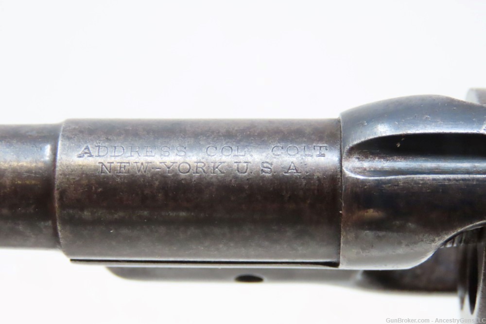 Antique Post-CIVIL WAR COLT Model 1855 “ROOT” Side-Hammer POCKET Revolver  -img-8