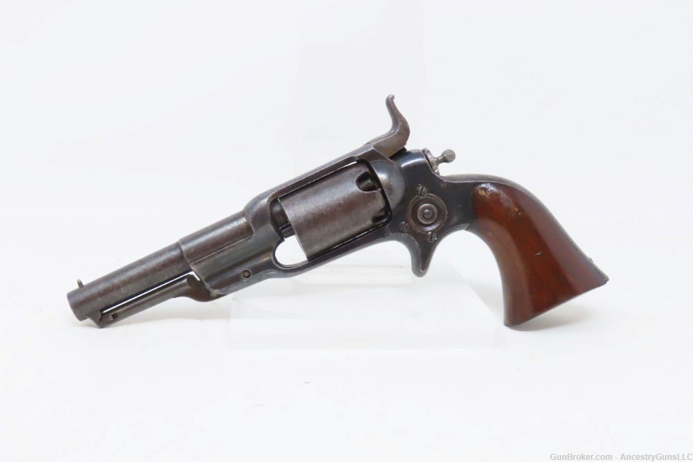 Antique Post-CIVIL WAR COLT Model 1855 “ROOT” Side-Hammer POCKET Revolver  -img-16
