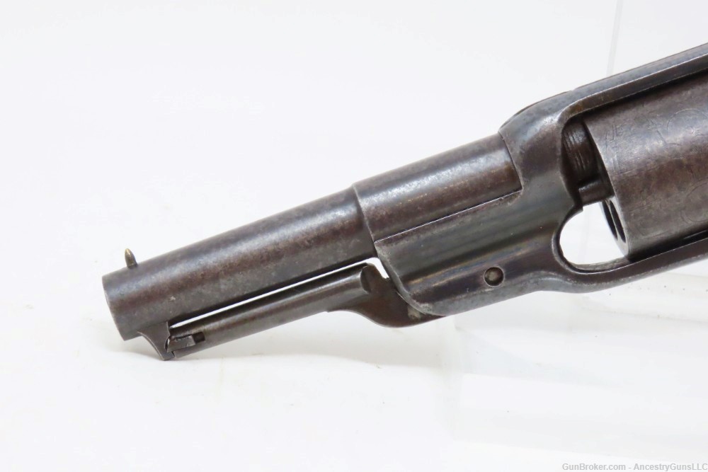 Antique Post-CIVIL WAR COLT Model 1855 “ROOT” Side-Hammer POCKET Revolver  -img-19
