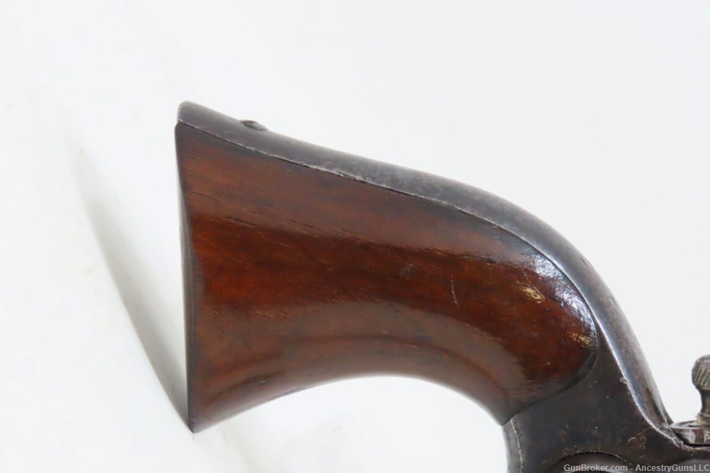 Antique Post-CIVIL WAR COLT Model 1855 “ROOT” Side-Hammer POCKET Revolver  -img-2