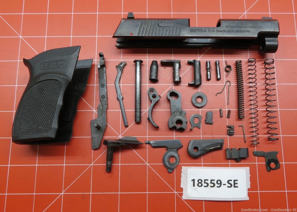 Bersa Thunder 9 Ultra Compact Pro 9mm Repair Parts #18559-SE-img-0