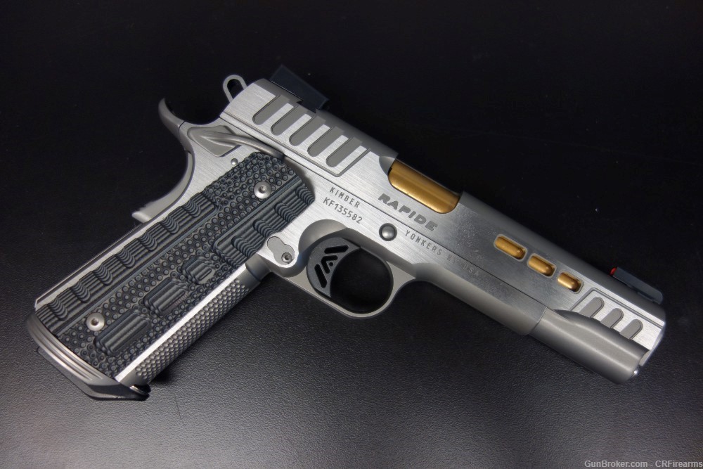 KIMBER RAPIDE STAINLESS 1911 10MM 5" (2) 8+1 MAGS -img-6