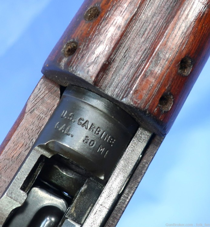 WW2 US Inland M1 Carbine ca. 1944 Correct Nice Stock!-img-5