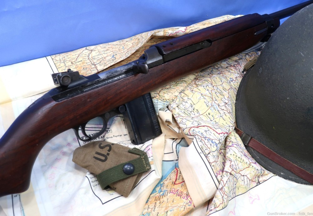 WW2 US Inland M1 Carbine ca. 1944 Correct Nice Stock!-img-0