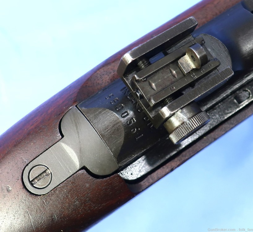 WW2 US Inland M1 Carbine ca. 1944 Correct Nice Stock!-img-3