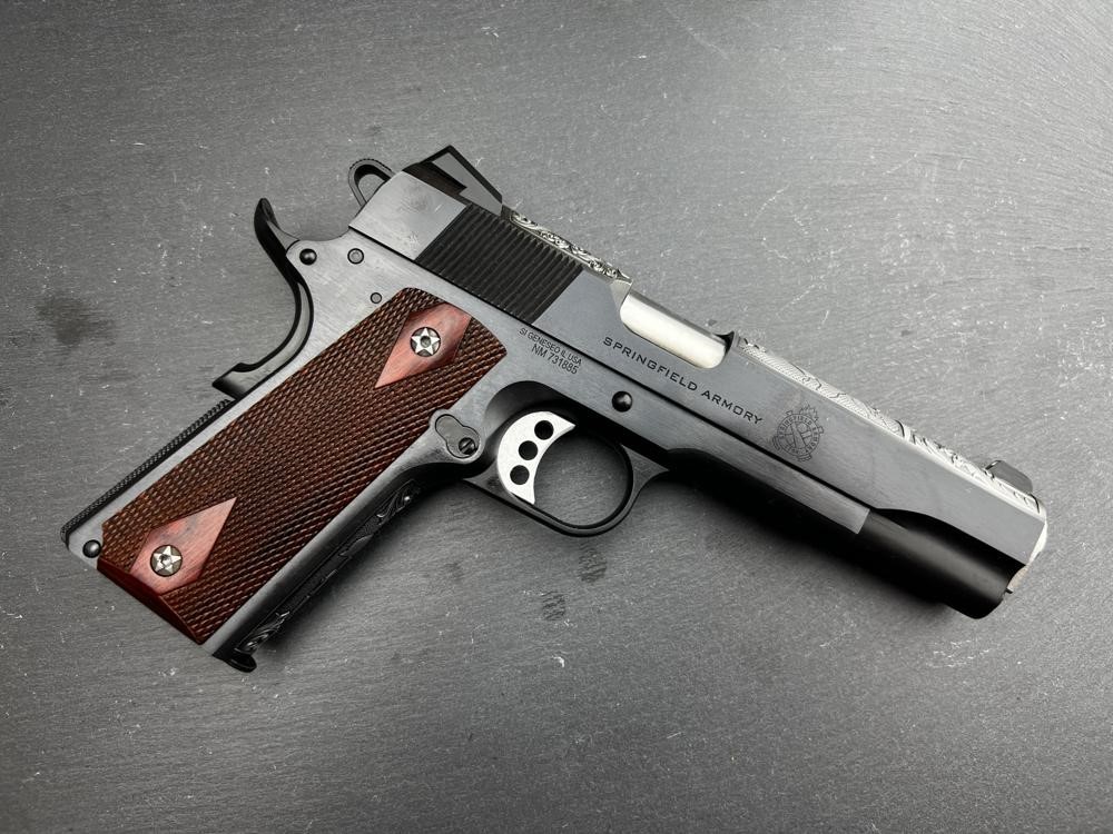FACTORY 2ND - Springfield 1911 Custom Engraved D-Day Commemorative Altamont-img-13