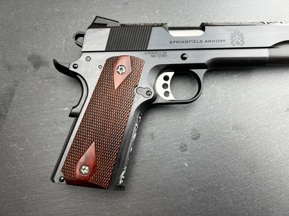 FACTORY 2ND - Springfield 1911 Custom Engraved D-Day Commemorative Altamont-img-8