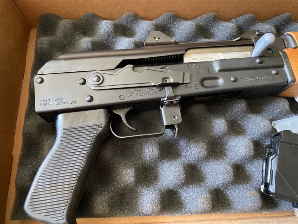 Zastava PAP M85PV Krinkov AK Pistol .223 5.56mm HG3088-N 10.25" Bbl-img-4