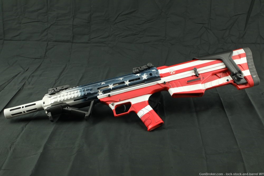 Anubis Armaments VEZiR Arms Carrera B100 12G American Flag Bullpup Shotgun-img-8