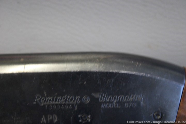 Remington 870 Wingmaster 12 GA Item S-221-img-22