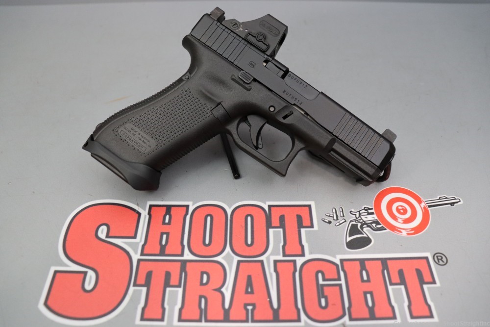 Glock G45 Gen5 9mm 4.02" w/Holosun HE508T-RD and case-img-1