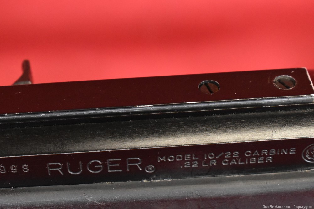 Ruger 10/22 Carbine 18.5" 10RD Butler Creek Folding Stock 10/22 MFG 1979-img-16