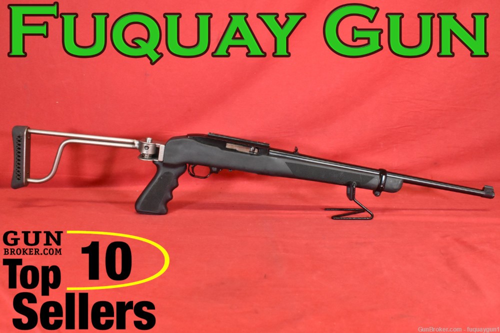 Ruger 10/22 Carbine 18.5" 10RD Butler Creek Folding Stock 10/22 MFG 1979-img-0